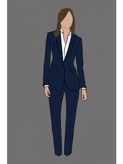 Uniform Jacket Ladies Navy (Front Desk and Concierge)