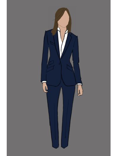 Uniform Pant Ladies Navy (Front Desk and Concierge)